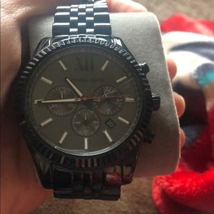 Black michael kors watch